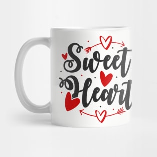 Sweetheart with Hearts and Arrows Mug